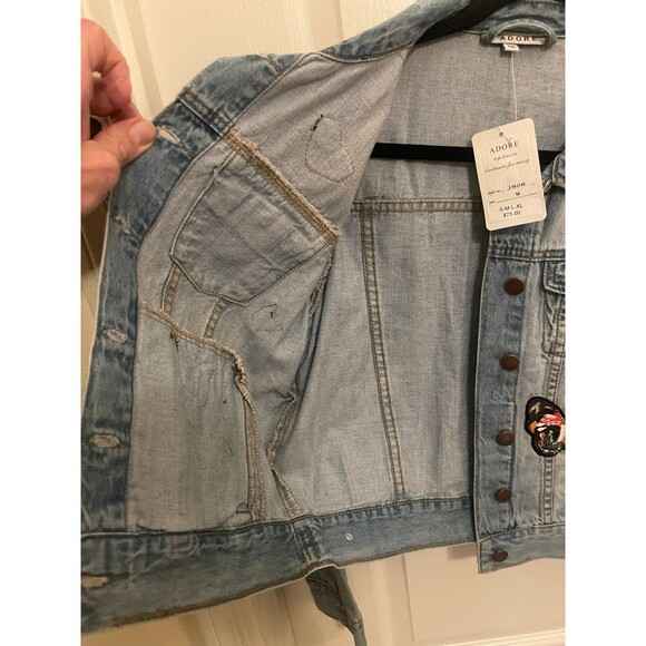 Women’s adore Jean Jacket - medium - Picture 6 of 9